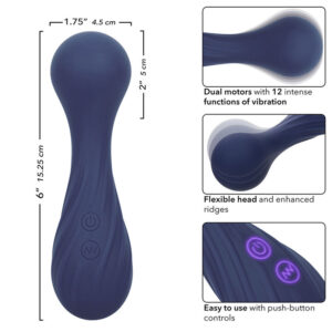 Calexotics-Charisma Temptation Massager 12 Funzioni Viola-Silicone · Vibratori (imaginea 7)