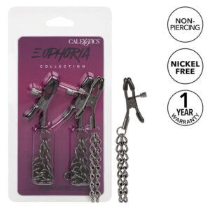 Calexotics-Euphoria Chain Morsetti per capezzoli 14.5 cm · Accessori BDSM (imaginea 2)