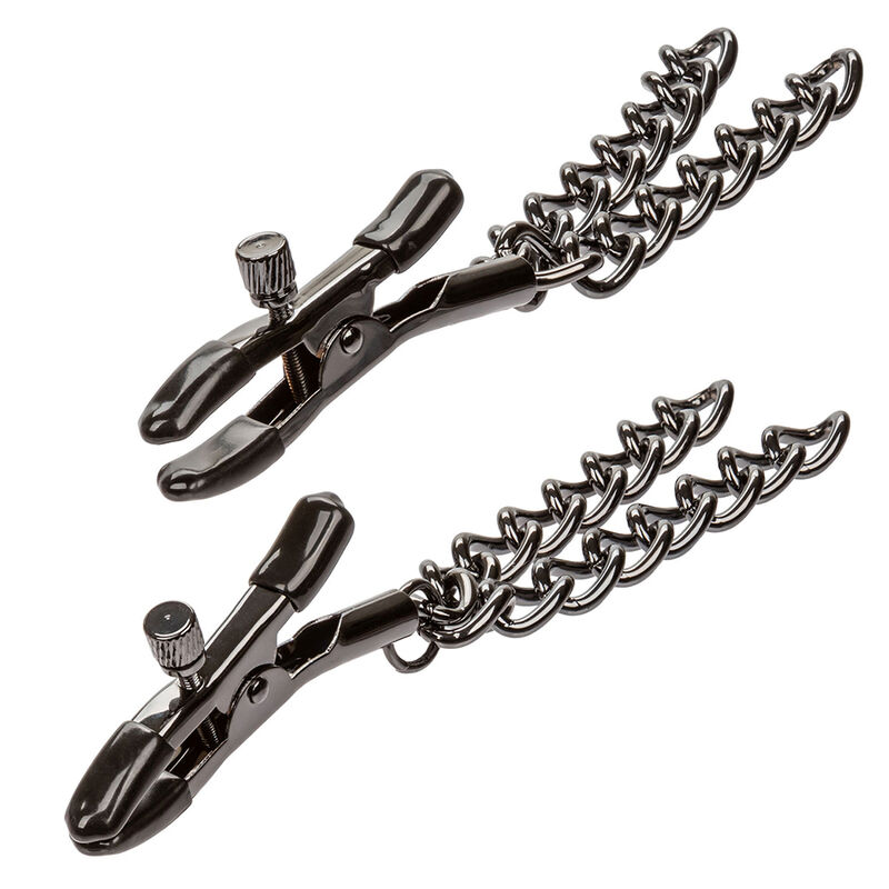 Calexotics-Euphoria Chain Morsetti per capezzoli 14.5 cm 2 Calexotics-Euphoria Chain Morsetti per capezzoli 14.5 cm · Accessori BDSM (imaginea 3)