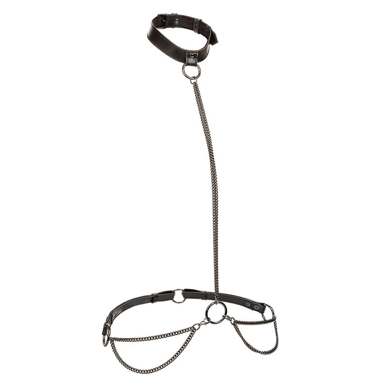 Calexotics-Euphoria Imbracatura con Catena Convertibile in Cordone · Bondage & Manette