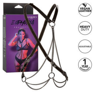 Calexotics-Euphoria Ham Multi-chain Premium-Piele Ecologica · Bondage & Catuse (imaginea 2)