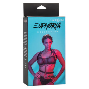 Calexotics-Euphoria Imbracatura Halter Multi-catena Premium-Pelle Ecologica · Bondage & Manette (imaginea 5)