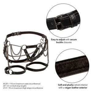 Calexotics-Imbracatura Premium per Cuscino Euphoria con Catene · Bondage & Manette (immagine 3)