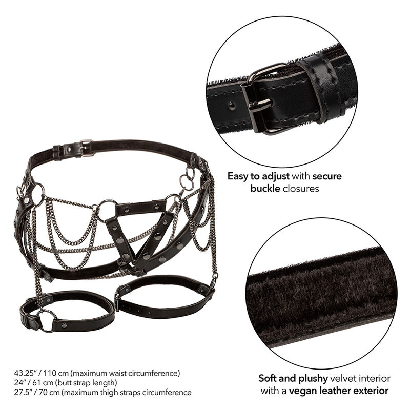 Calexotics-Imbracatura Premium per Cuscino Euphoria con Catene · Bondage & Manette (immagine 3)