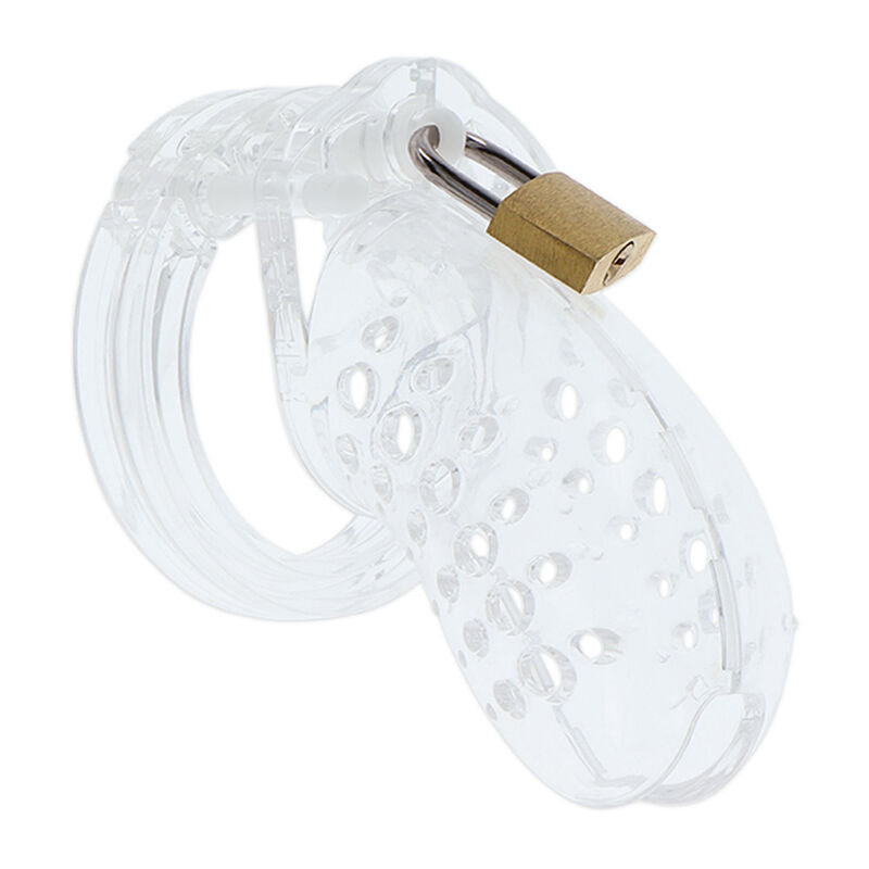 Hidden Desire-Estrema Gabbia di Castità per Pene Acrilico 1 Hidden Desire-Estrema Gabbia di Castità per Pene Acrilico · Accessori BDSM
