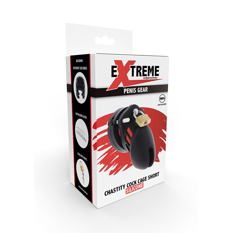 Hidden Desire-Gabbia di castità estrema per il pene 5 Hidden Desire-Gabbia di castità estrema per il pene · Accessori BDSM (imaginea 5)