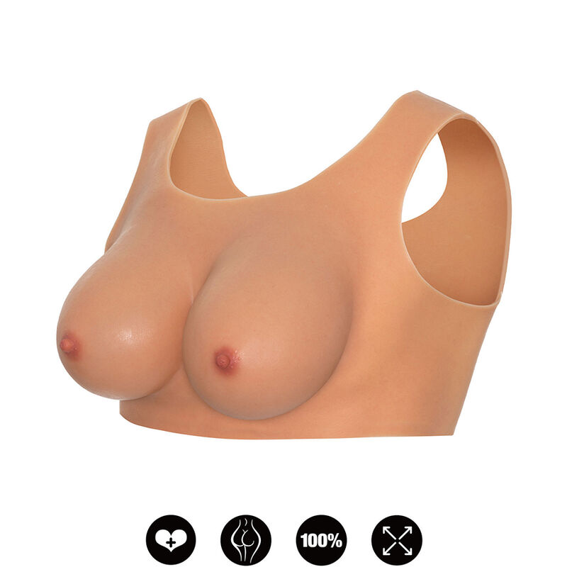 Hidden Desire-Alter Ego Top Portatile con Tette E-cup Flesh-Silicone