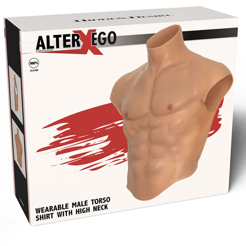 Hidden Desire-Alter Ego Maglietta Torso Maschile in Silicone · Intimo uomo (imaginea 6)
