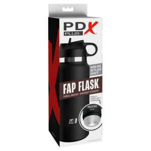 Pdx Plus+-Pdx Plus - Fap Flask Bottle Discret Stroker Clear