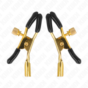 Kink Nipple Grip-Oro Morsetti per capezzoli 6 cm-Metal · Accessori BDSM (imaginea 5)