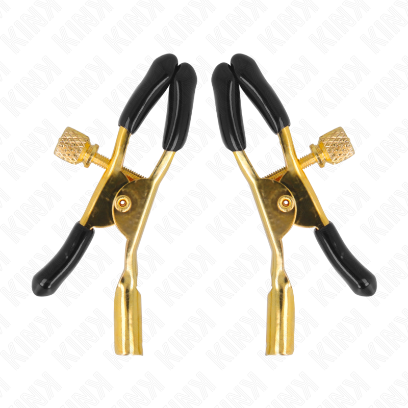 Kink Nipple Grip-Oro Morsetti per capezzoli 6 cm-Metal · Accessori BDSM (imaginea 5)