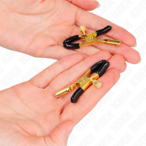Kink Nipple Grip-Oro Morsetti per capezzoli 6 cm-Metal · Accessori BDSM (imaginea 3)