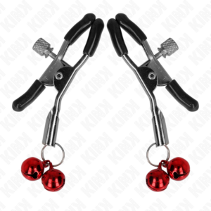 Kink Nipple Grip-Pinza per capezzoli Double Bell Rosso 6 10 Kink Nipple Grip-Pinza per capezzoli Double Bell Rosso 6 · Accessori BDSM (imaginea 5)