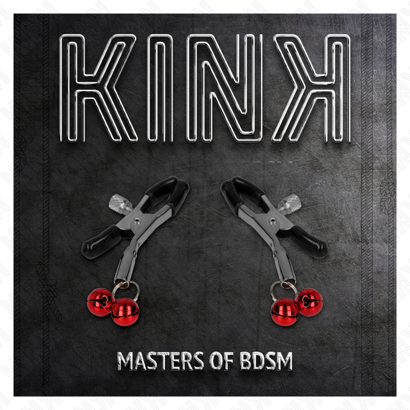 Kink Nipple Grip-Pinza per capezzoli Double Bell Rosso 6 4 Kink Nipple Grip-Pinza per capezzoli Double Bell Rosso 6 · Accessori BDSM (imaginea 4)