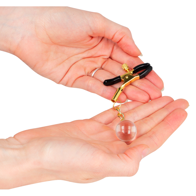 Kink Nipple Grip-Morsetti per capezzoli con perline di vetro 13 Kink Nipple Grip-Morsetti per capezzoli con perline di vetro · Accessori BDSM (imaginea 5)