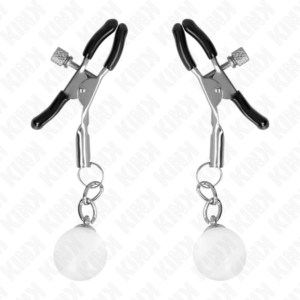 Kink Nipple Grip-Morsetti per capezzoli con perline di vetro 28 Kink Nipple Grip-Morsetti per capezzoli con perline di vetro · Accessori BDSM (imaginea 10)
