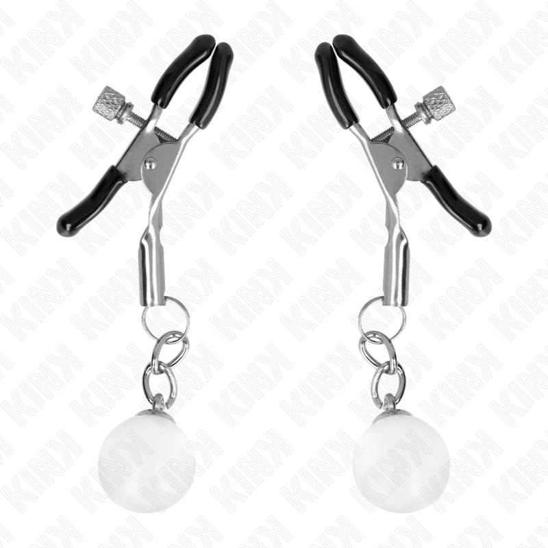 Kink Nipple Grip-Morsetti per capezzoli con perline di vetro 18 Kink Nipple Grip-Morsetti per capezzoli con perline di vetro · Accessori BDSM (imaginea 10)