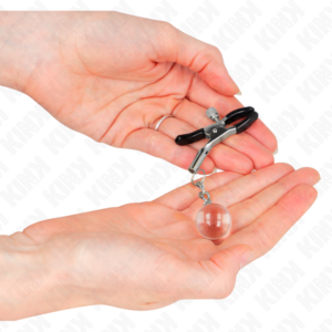 Kink Nipple Grip-Morsetti per capezzoli con perline di vetro 25 Kink Nipple Grip-Morsetti per capezzoli con perline di vetro · Accessori BDSM (imaginea 7)