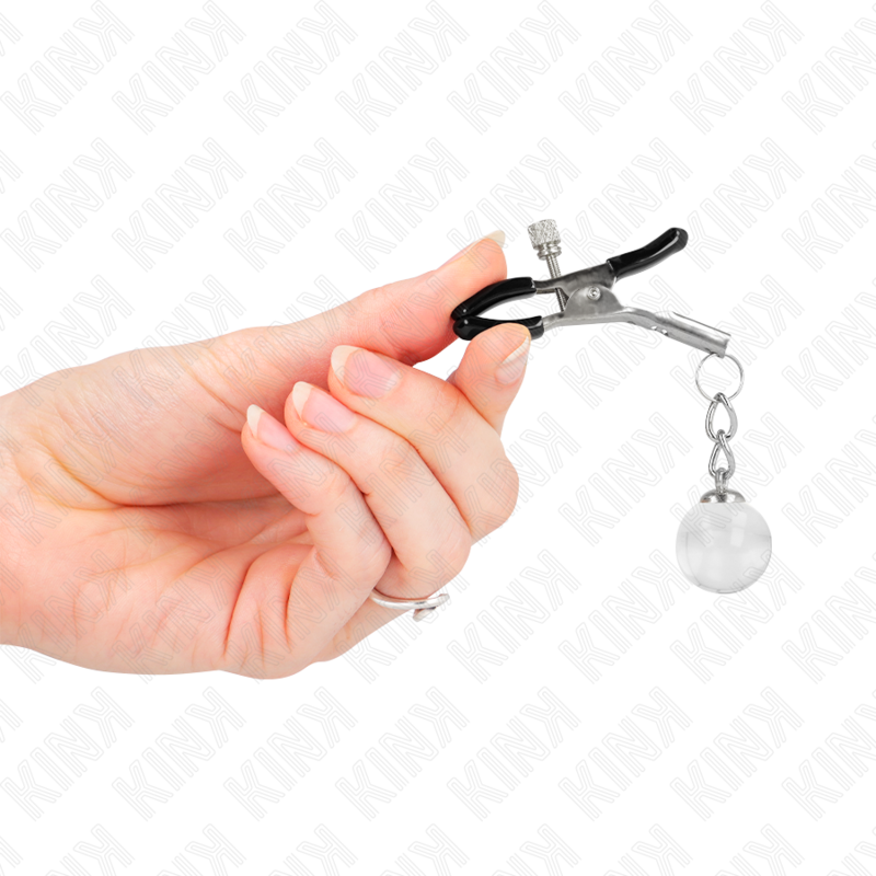 Kink Nipple Grip-Morsetti per capezzoli con perline di vetro 16 Kink Nipple Grip-Morsetti per capezzoli con perline di vetro · Accessori BDSM (imaginea 8)