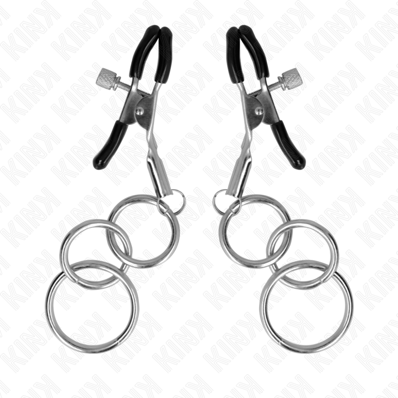Kink Nipple Grip-3 O-ring Morsetti per capezzoli 6 cm-Metal 5 Kink Nipple Grip-3 O-ring Morsetti per capezzoli 6 cm-Metal · Accessori BDSM (imaginea 5)