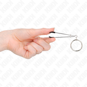 Kink Nipple Grip-Morsetti sottili per capezzoli con O-ring 7 9 Kink Nipple Grip-Morsetti sottili per capezzoli con O-ring 7 · Accessori BDSM (imaginea 4)