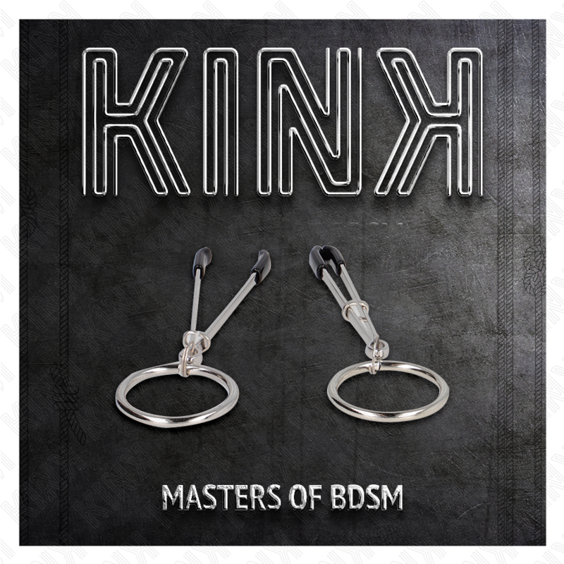 Kink Nipple Grip-Morsetti sottili per capezzoli con O-ring 7 2 Kink Nipple Grip-Morsetti sottili per capezzoli con O-ring 7 · Accessori BDSM (imaginea 2)