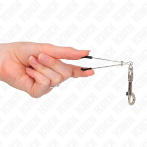 Kink Nipple Grip-Morsetto sottile per capezzoli con gancio 7 Kink Nipple Grip-Morsetto sottile per capezzoli con gancio · Accessori BDSM (imaginea 2)