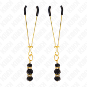 Kink Nipple Grip-Morsetti sottili dorati per capezzoli con 3 10 Kink Nipple Grip-Morsetti sottili dorati per capezzoli con 3 · Accessori BDSM (imaginea 5)