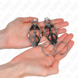 Kink Nipple Grip-O-ring Giapponese Clover Morsetti per capezzoli 8 Kink Nipple Grip-O-ring Giapponese Clover Morsetti per capezzoli · Accessori BDSM (imaginea 3)