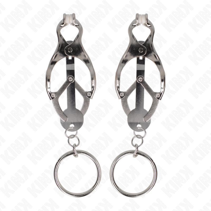 Kink Nipple Grip-O-ring Giapponese Clover Morsetti per capezzoli 2 Kink Nipple Grip-O-ring Giapponese Clover Morsetti per capezzoli · Accessori BDSM (imaginea 2)