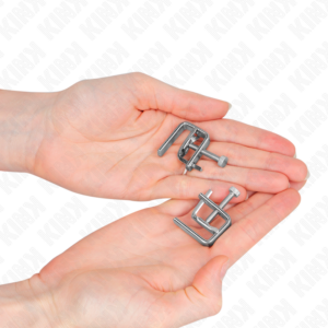Kink Nipple Grip-Morsetti per capezzoli-metallo · Accessori BDSM (immagine 4)