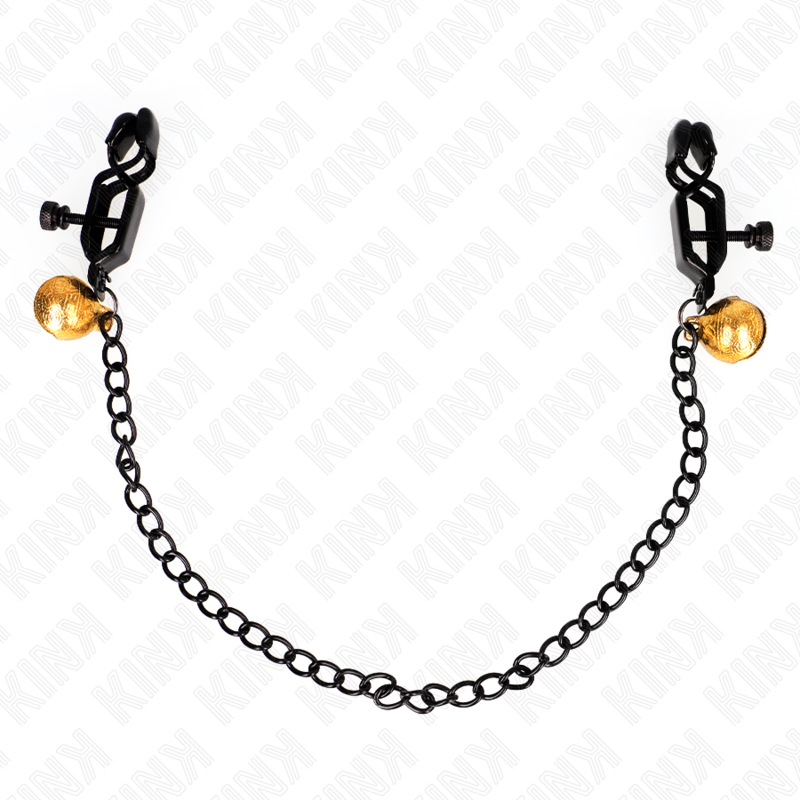 Kink Nipple Grip-Morsetti per capezzoli a catena piatta e campana 5 Kink Nipple Grip-Morsetti per capezzoli a catena piatta e campana · Accessori BDSM (imaginea 5)