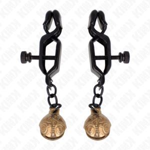 Kink Nipple Grip-Morsetti Tipo Bell Jaw per Capezzoli Neri 7 8 Kink Nipple Grip-Morsetti Tipo Bell Jaw per Capezzoli Neri 7 · Accessori BDSM (imaginea 4)