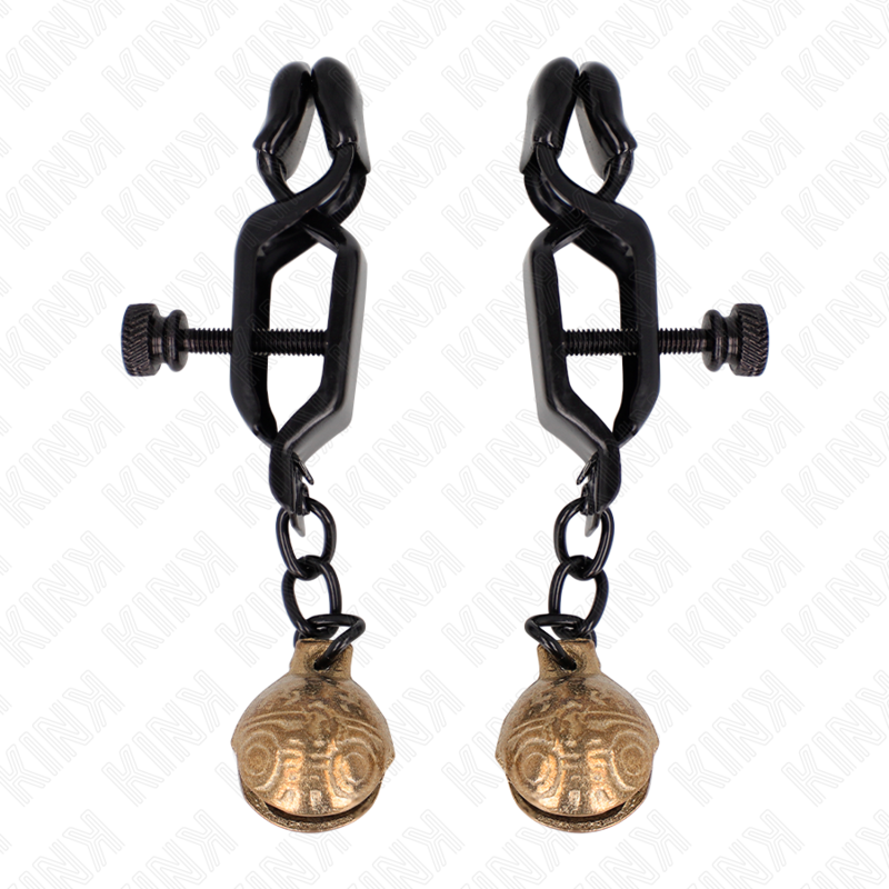 Kink Nipple Grip-Morsetti Tipo Bell Jaw per Capezzoli Neri 7 4 Kink Nipple Grip-Morsetti Tipo Bell Jaw per Capezzoli Neri 7 · Accessori BDSM (imaginea 4)