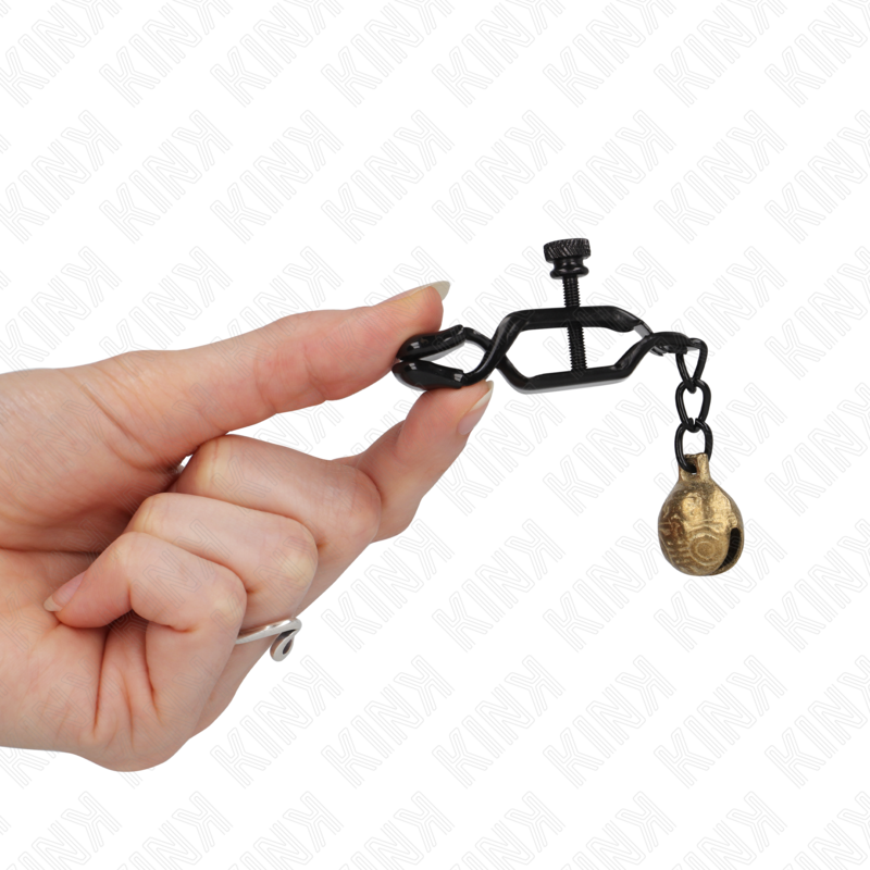Kink Nipple Grip-Morsetti Tipo Bell Jaw per Capezzoli Neri 7 2 Kink Nipple Grip-Morsetti Tipo Bell Jaw per Capezzoli Neri 7 · Accessori BDSM (imaginea 2)