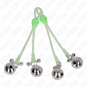 Kink Nipple Grip-Luminous Skull Clame per capezzoli con anelli 10 Kink Nipple Grip-Luminous Skull Clame per capezzoli con anelli · Accessori BDSM (imaginea 5)