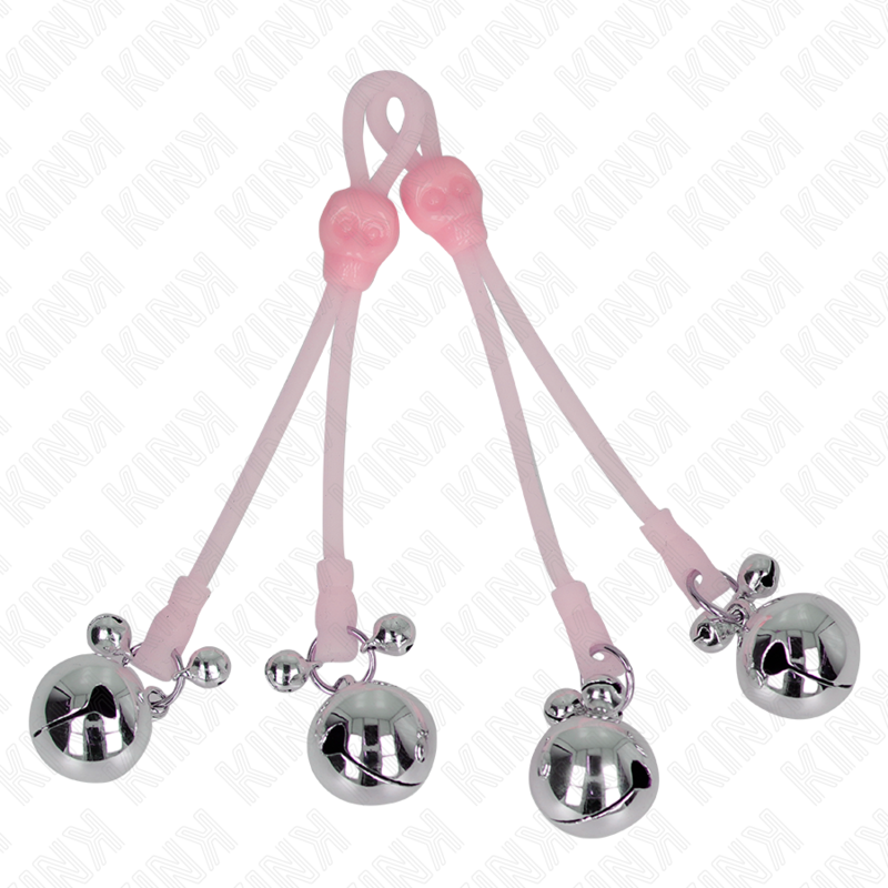 Kink Nipple Grip-Morsetti per capezzoli luminosi con anelli 2 Kink Nipple Grip-Morsetti per capezzoli luminosi con anelli · Accessori BDSM (imaginea 2)