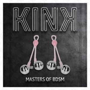 Kink Nipple Grip-Morsetti per capezzoli luminosi con anelli · Accessori BDSM (imaginea 5)