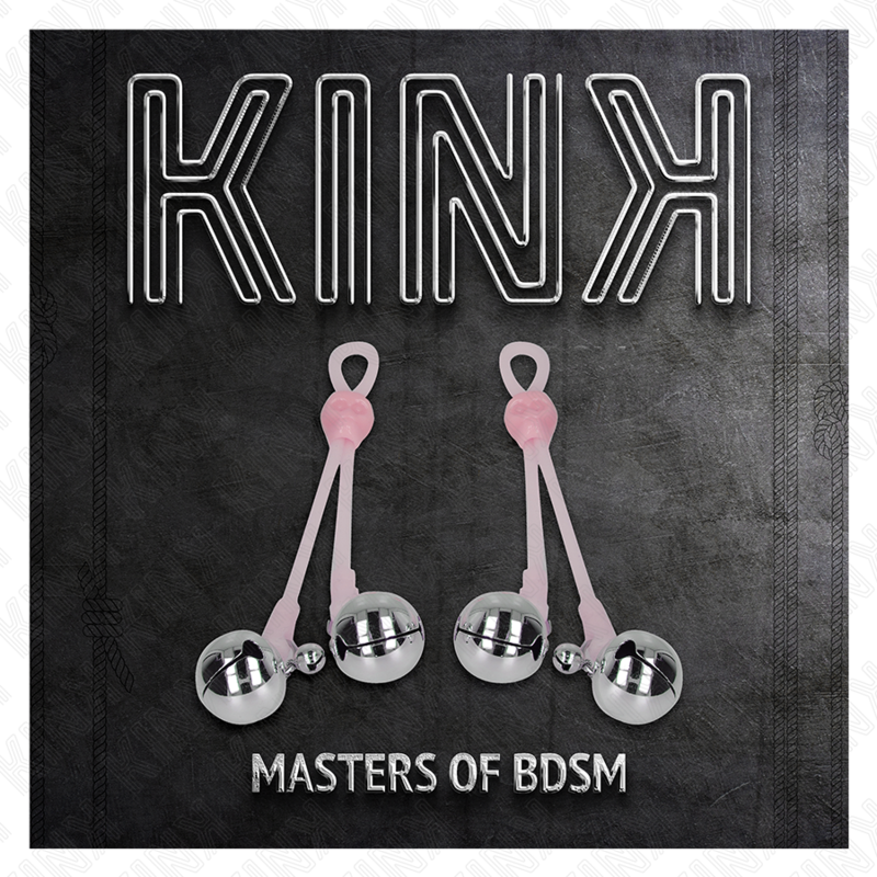 Kink Nipple Grip-Morsetti per capezzoli luminosi con anelli · Accessori BDSM (imaginea 5)