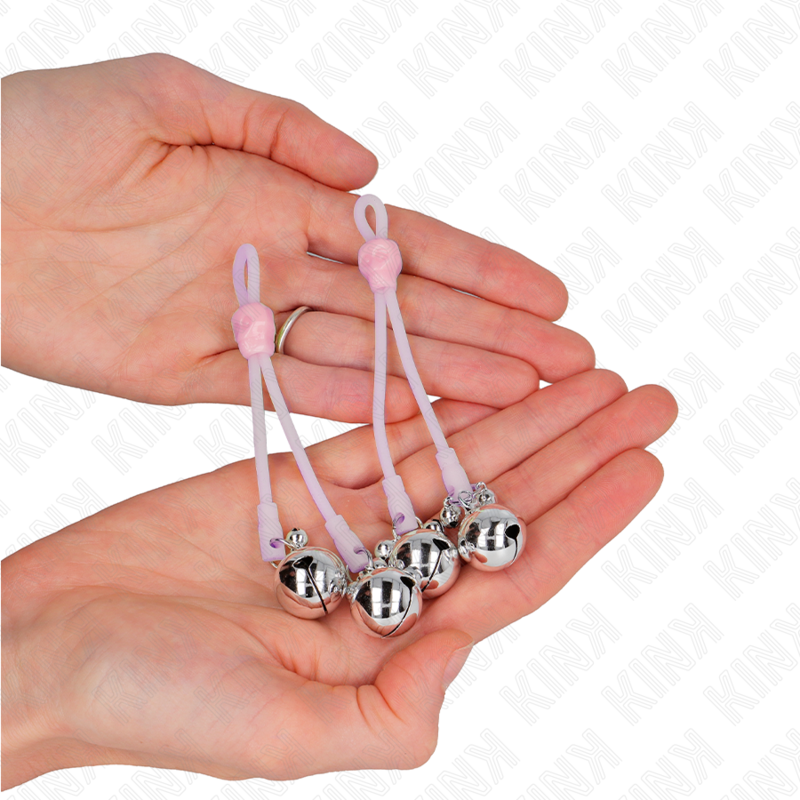 Kink Nipple Grip-Morsetti per capezzoli luminosi con anelli 3 Kink Nipple Grip-Morsetti per capezzoli luminosi con anelli · Accessori BDSM (imaginea 3)