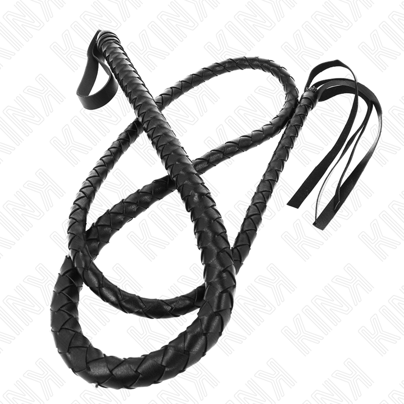 Kink Impact & Touch-Bici Snake Lung Nero 210 cm-Pelle Ecologica 2 Kink Impact & Touch-Bici Snake Lung Nero 210 cm-Pelle Ecologica · Accessori BDSM (imaginea 2)