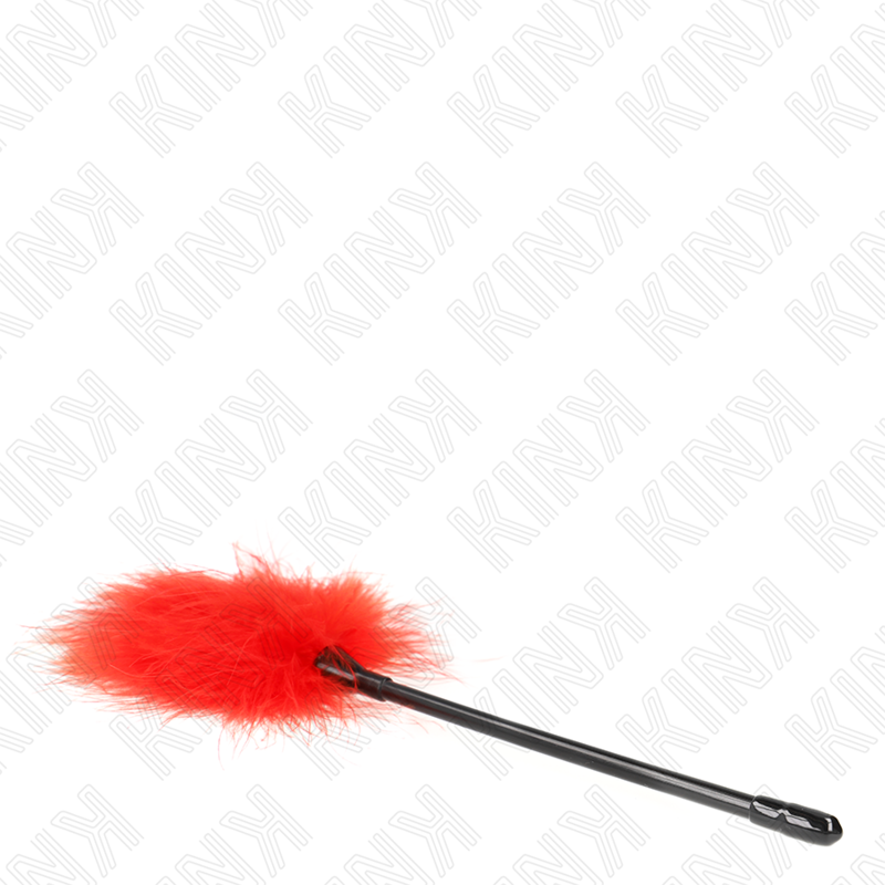 Kink Impact & Touch-Penne Rosse Tickle 27 cm per Bondage 2 Kink Impact & Touch-Penne Rosse Tickle 27 cm per Bondage · Accessori BDSM (imaginea 2)