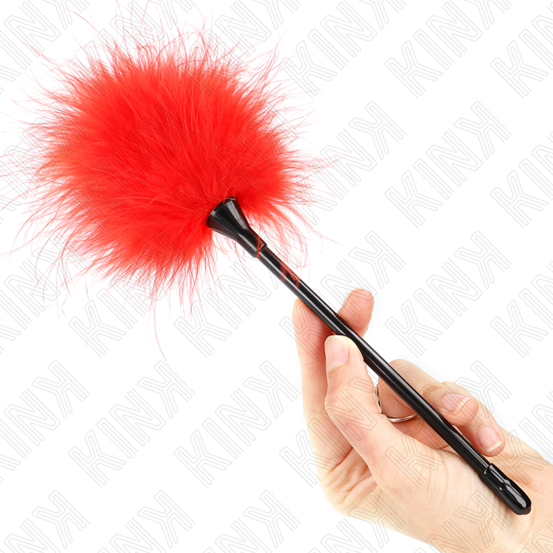 Kink Impact & Touch-Penne Rosse Tickle 27 cm per Bondage 1 Kink Impact & Touch-Penne Rosse Tickle 27 cm per Bondage · Accessori BDSM