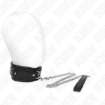 Kink Collar & Gag-Collana Heavy con cinturino 65 cm Modello 4 Regolabile · Bondage & Manette