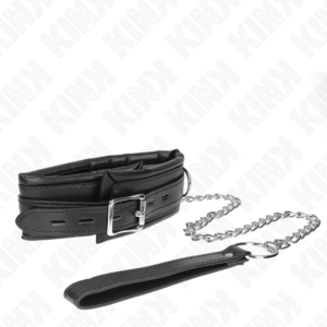 Kink Collar & Gag-Collana Heavy con cinturino 65 cm Modello 4 Regolabile 9 Kink Collar & Gag-Collana Heavy con cinturino 65 cm Modello 4 Regolabile · Bondage & Manette (imaginea 4)