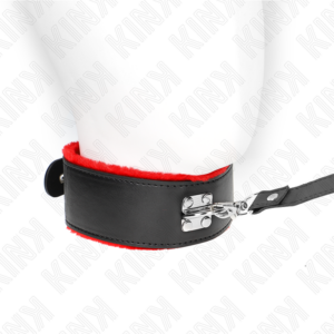 Kink Collar & Gag-Collana con Cintura 116 cm con Cintura in Pelle · Bondage & Manette (imaginea 2)