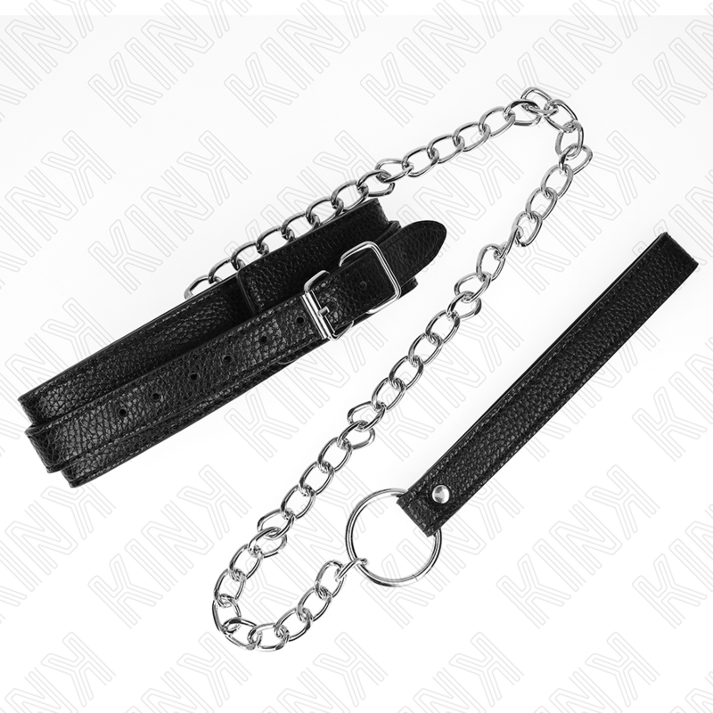 Kink Collar & Gag-Collana modello serpente con guinzaglio 65 cm-metallo 2 Kink Collar & Gag-Collana modello serpente con guinzaglio 65 cm-metallo · Bondage & Manette (imaginea 2)