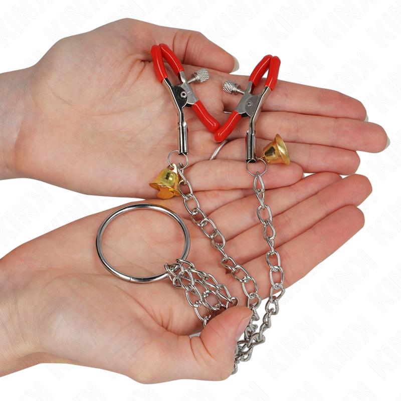 Kink Nipple Grip-Pinze Triple per Capezzoli e Clitoride 2 Kink Nipple Grip-Pinze Triple per Capezzoli e Clitoride · Accessori BDSM (imaginea 2)