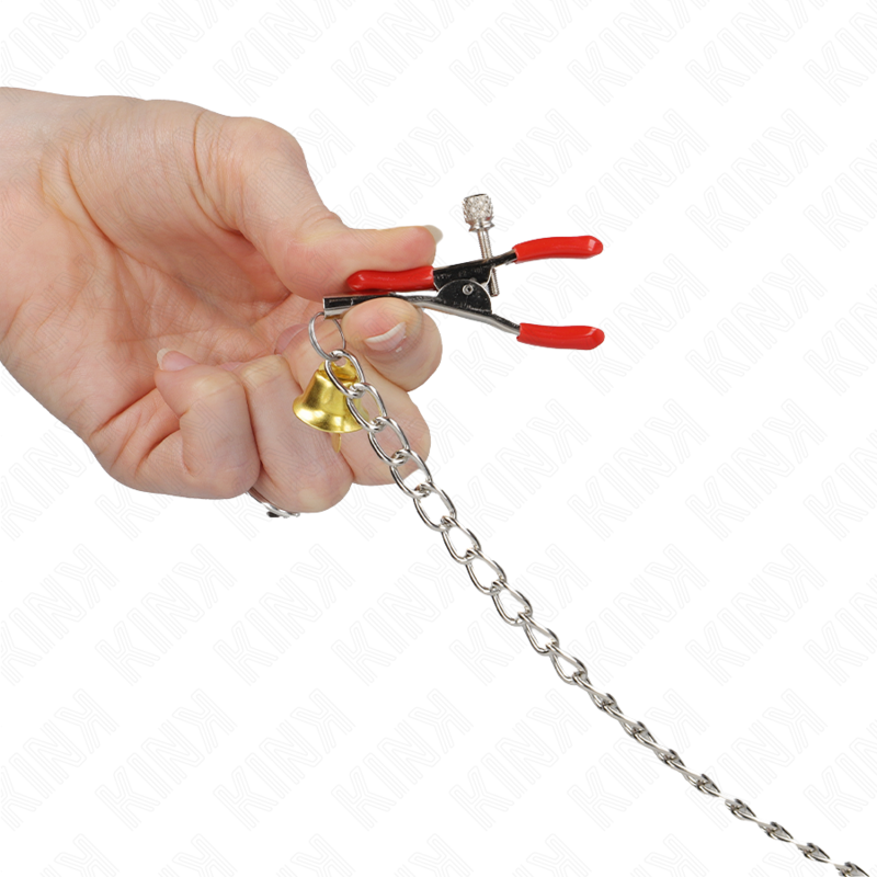 Kink Nipple Grip-Pinze Triple per Capezzoli e Clitoride 3 Kink Nipple Grip-Pinze Triple per Capezzoli e Clitoride · Accessori BDSM (imaginea 3)