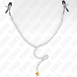 Kink Nipple Grip-Pinze per capezzoli a catena e campana 30 · Accessori BDSM (imaginea 4)